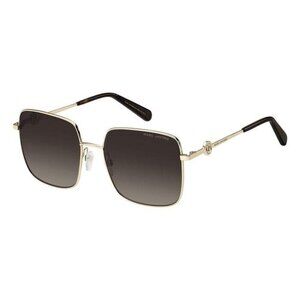 A0927Z New MARC JACOBS Gold Square MARC 654/S 06JHA Sunglasses Women